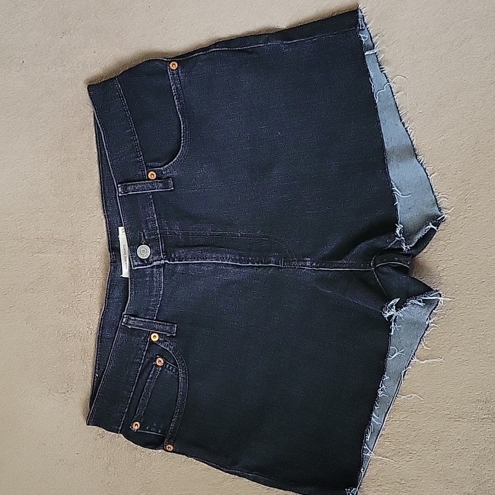 Levi Strauss High Rise Jeans Shorts